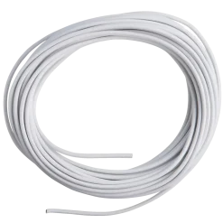 E-Line ledning flad 2x0,75 hvid 10 m