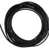 E-Line ledning flad 2x0,75 mm² 5 m sort