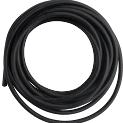 E-Line ledning rund 2x0,75 mm² 5 m sort