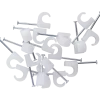 E-Line ledningsclips R 5-7mm 20 stk neutral