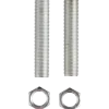E-Line nippelrør m/mørtrik M10x50 mm 2stk
