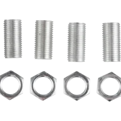 E-Line nippelrør m/mørtrik M10x20 mm 4 stk