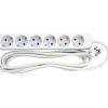E-Line schuko stikdåse 6-vejs 3x1,5mm² 3m