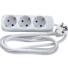 E-Line schuko stikdåse 3-vejs 3x1,5mm² 3m
