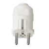 E-Line stikprop rund 16A hvid