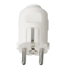 E-Line stikprop rund 16A hvid
