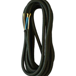 E-Line stofledning H03VV-F sort