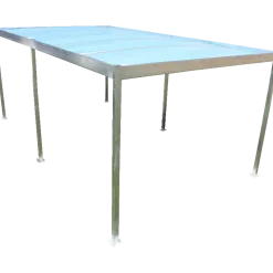 Elmholm enkelt carport 5382x3180 mm i galvaniseret stål