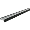 Elmholm glasliste 2500 mm RAL 7016