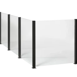 Elmholm glas t/hegn 95 cm klar