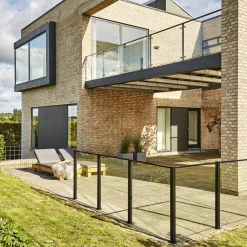 Elmholm hegn m/klar glas forlængersæt 95 cm