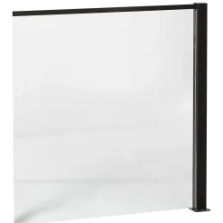 Elmholm hegn m/klar glas startsæt 95 cm