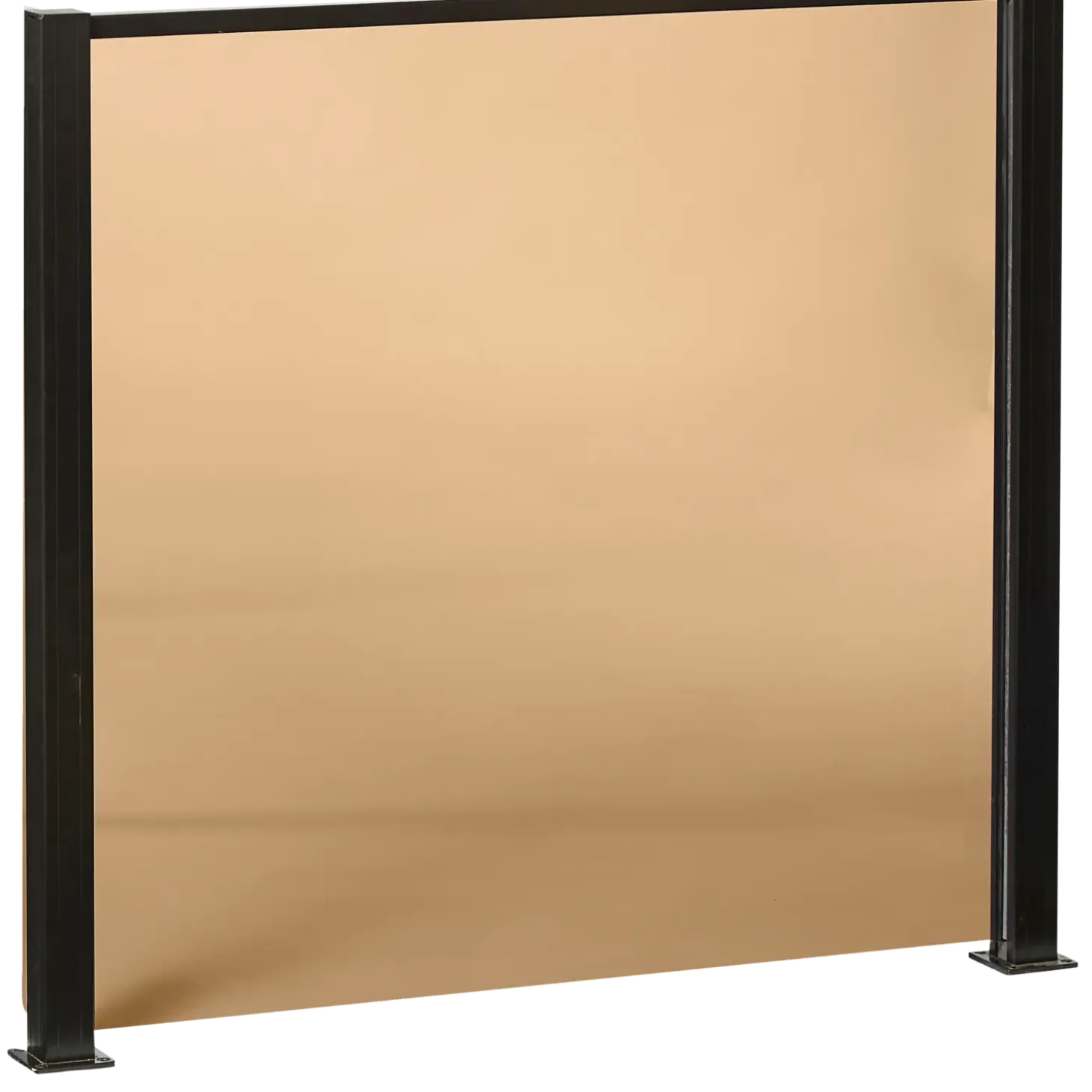 Elmholm hegn m/smoke glas startsæt 95 cm