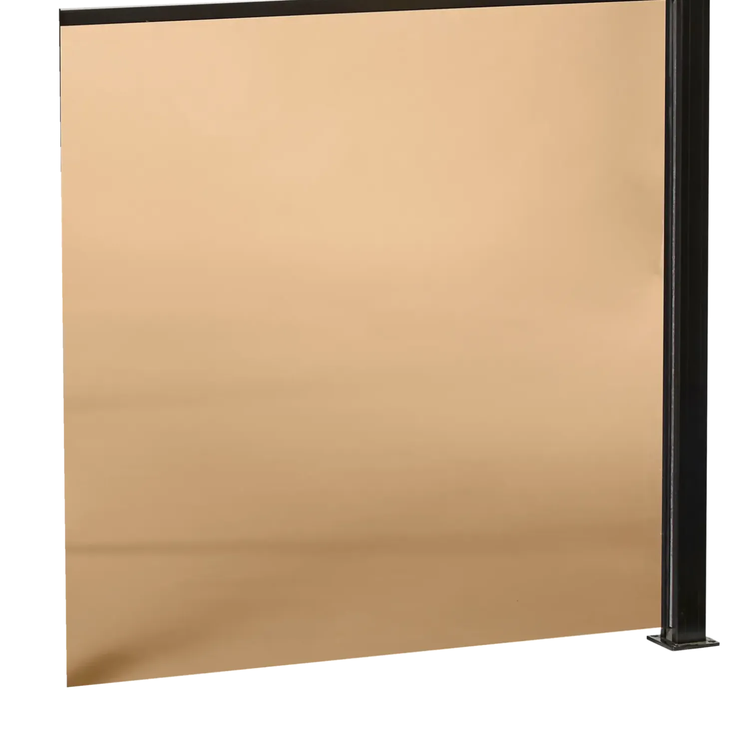 Elmholm hegn m/smoke glas startsæt 95 cm