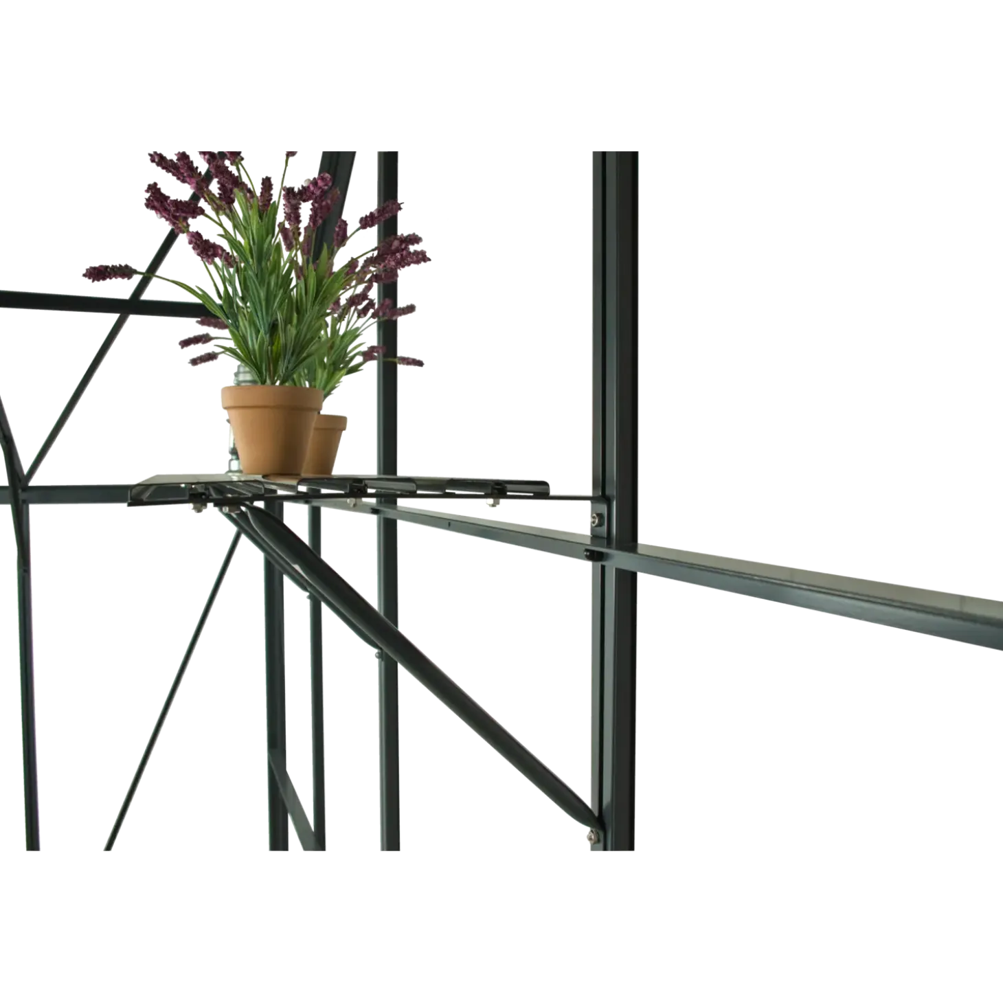 Elmholm universal drivhushylde antracit 1388x325 mm