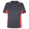 ENGEL Cargo t-shirt grå/rød str. XL