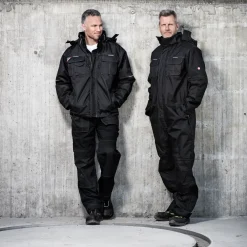 ENGEL Combat håndværkerbukser med hængelommer sort str. 92