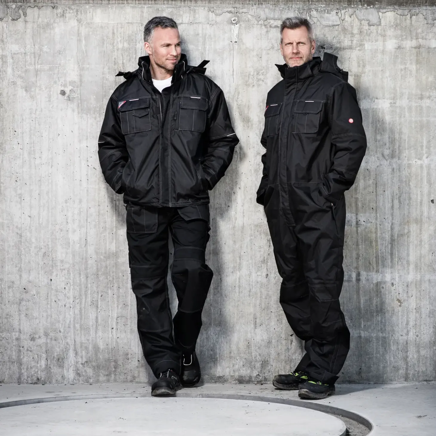 ENGEL Combat håndværkerbukser med hængelommer sort str. 92