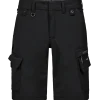 ENGEL 6337 Entire shorts 4-vejs stretch sort/Antrazitgrå str. 84