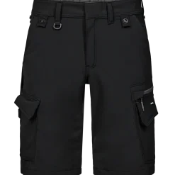 ENGEL 6337 Entire shorts 4-vejs stretch sort/Antrazitgrå str. 84