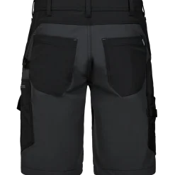 ENGEL 6337 Entire shorts 4-vejs stretch sort/Antrazitgrå str. 84