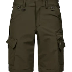 ENGEL 6337 Entire shorts 4-vejs stretch skovgrøn/Sort str. 92