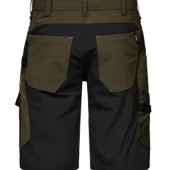 ENGEL 6337 Entire shorts 4-vejs stretch skovgrøn/Sort str. 92