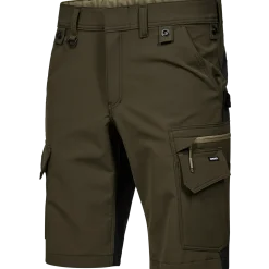ENGEL 6337 Entire shorts 4-vejs stretch skovgrøn/Sort str. 92