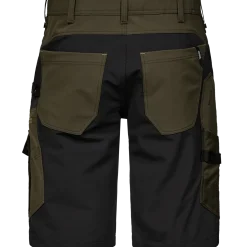 ENGEL 6337 Entire shorts 4-vejs stretch skovgrøn/Sort str. 92
