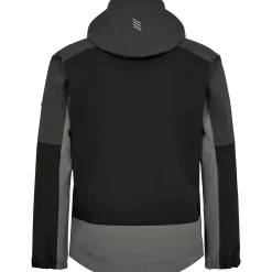 ENGEL 1129 Entire skaljakke sort/Antrazitgrå str. 2XL