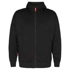ENGEL Standard sweatshirt med hætte sort str. XL