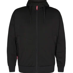 ENGEL Standard sweatshirt med hætte sort str. XL