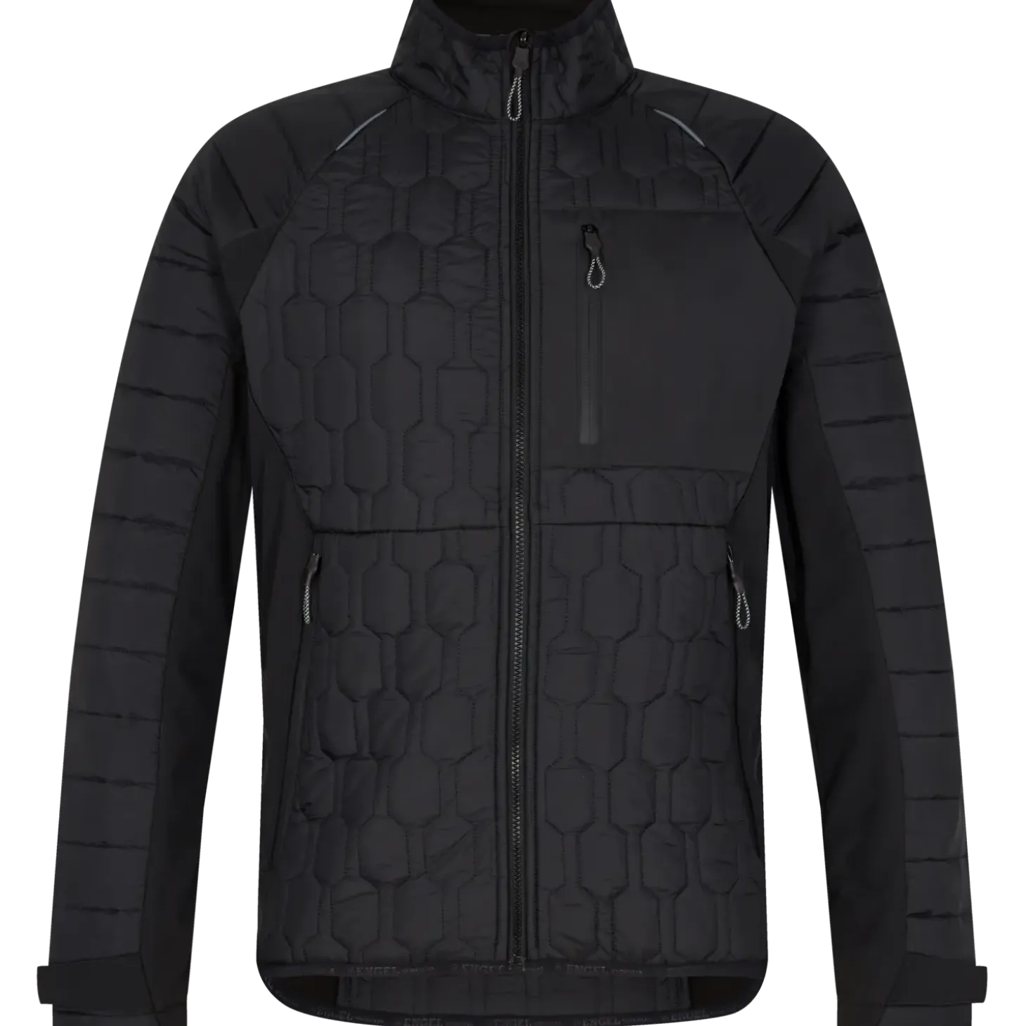 ENGEL X-treme quiltet jakke sort str. 6XL