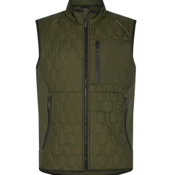 ENGEL X-treme quiltet vest forest grøn str. M