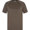 ENGEL X-treme sømløs t-shirt forest grøn melange str. L/XL