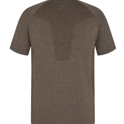 ENGEL X-treme sømløs t-shirt forest grøn melange str. L/XL