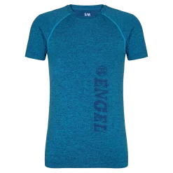 ENGEL X-Treme t-shirt turkis blå melange str. S/M