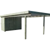 Erik carport med redskabsrum 320x604 cm - m/plast trapeztag