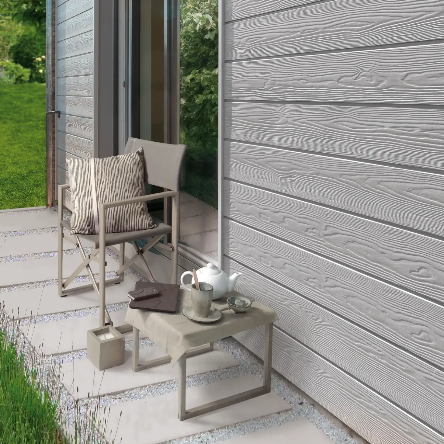 Etex Cedral Click træstruktur grå C05, 186x3600x12 mm