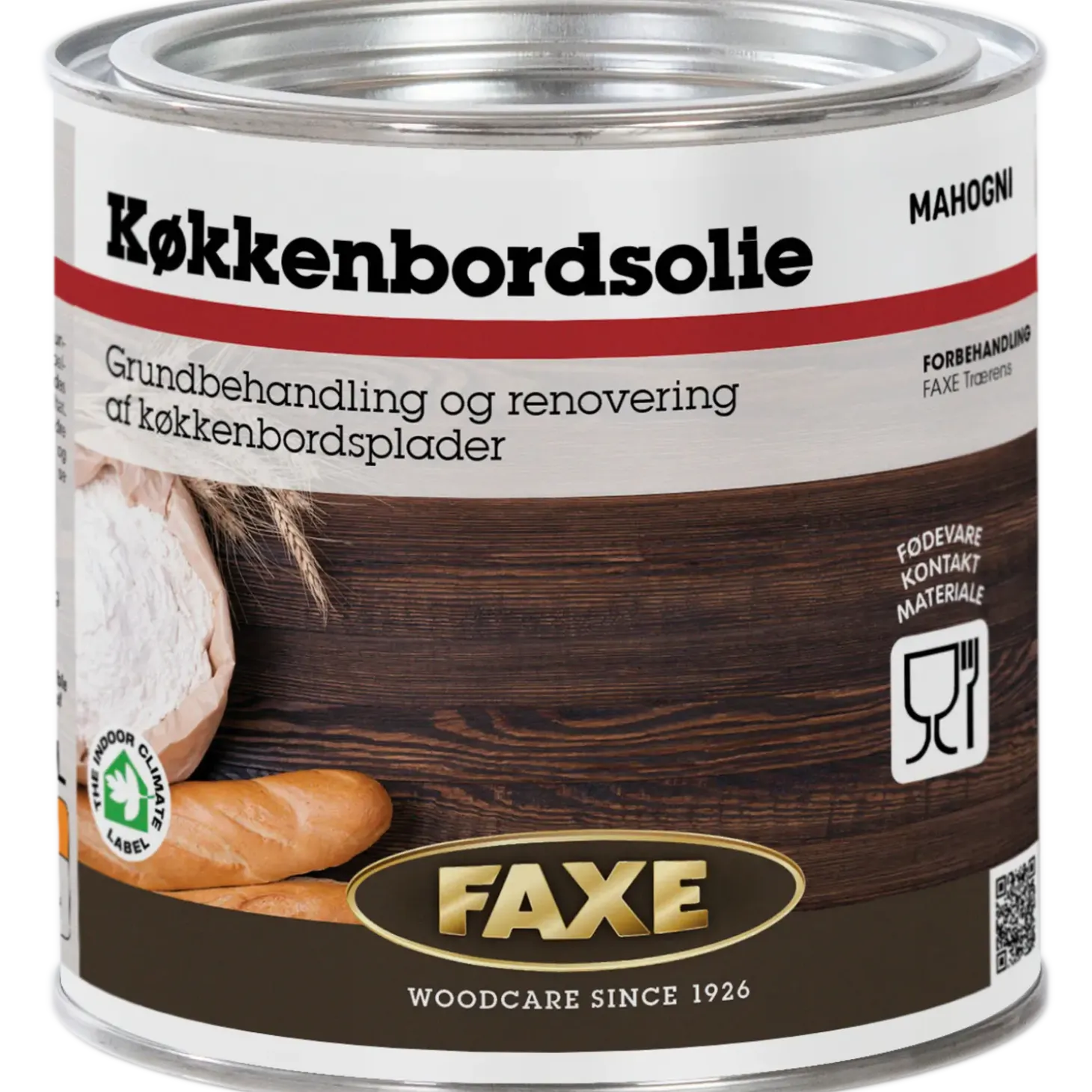 Faxe køkkenbordsolie mahogni 0,75 L
