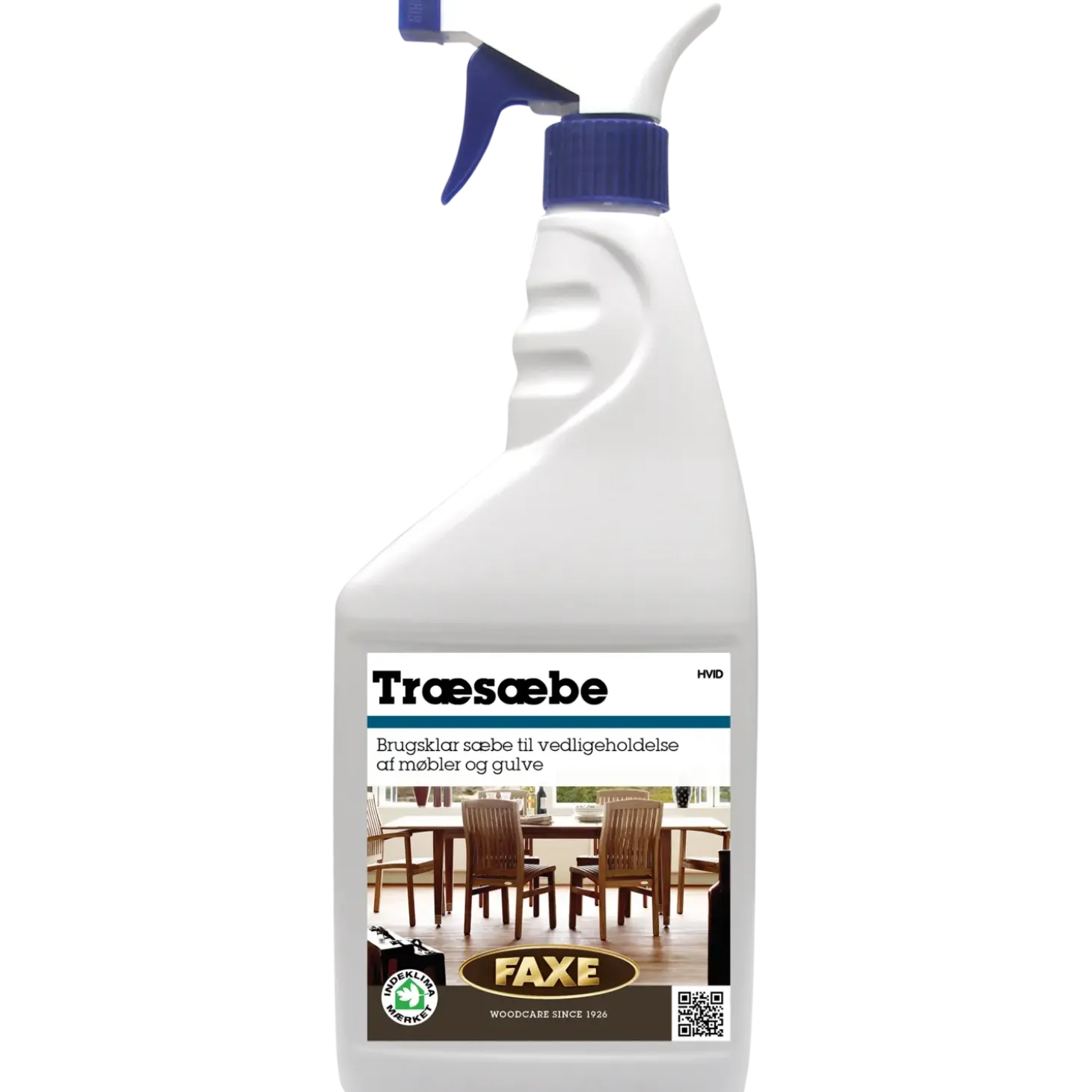 Faxe træsæbe spray hvid 0,75 L