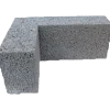 Fc Leca-Termblok Flexhjørner 39x19x25 cm