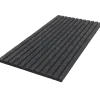 Fibrotech Barcode Multifin akustikplade 25x600x1200 mm sort