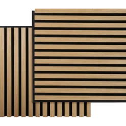 Fibrotech Square akustikpanel 22x520x520 mm light oak - pk á 2 stk.