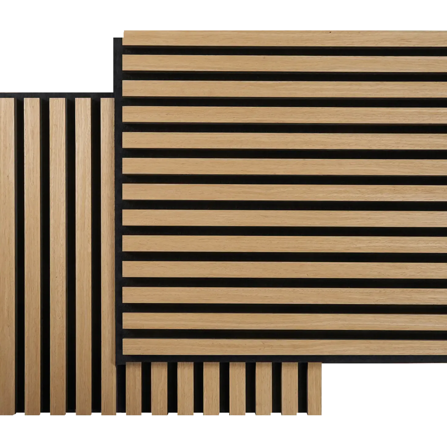 Fibrotech Square akustikpanel 22x520x520 mm light oak - pk á 2 stk.