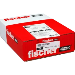 Fischer FAFS justerklips med skrue 5x80 TX25 100 stk