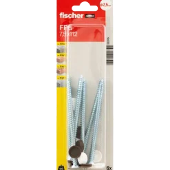 Fischer FFS karmskrue m/hoved 7,5x72 6 stk
