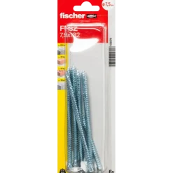 Fischer FFSZ karmskrue u/hoved 7,5x112 6 stk