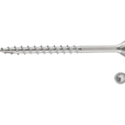 Fischer FTS-ST terrasseskrue 5,0x70 A4 TX20 1000 stk