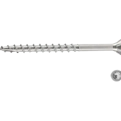 Fischer FTS-ST terrasseskrue 5,0x70 A4 TX20 110 stk